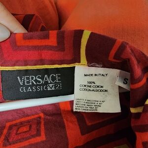 RARE vintage 90s Versace Classic V2 Shirt, Size S